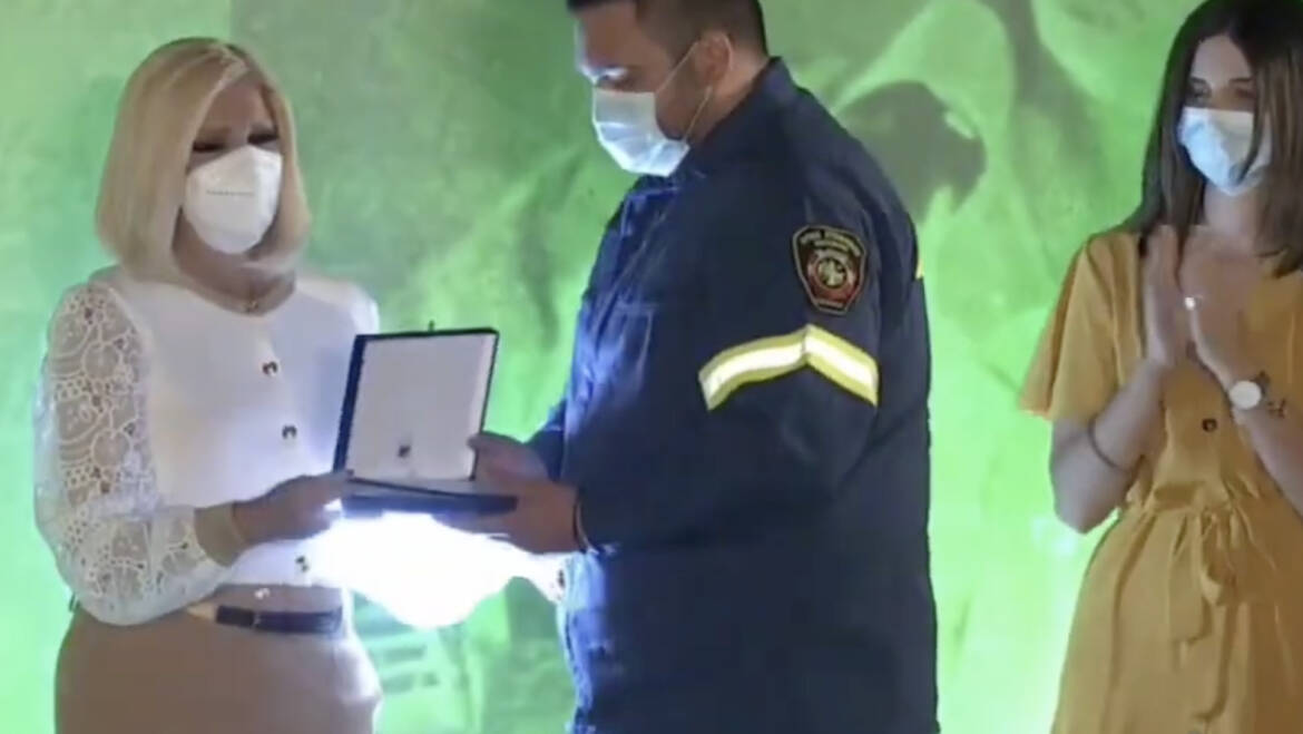 Βράβευση στο Ίδρυμα Μείζονος Ελληνισμού