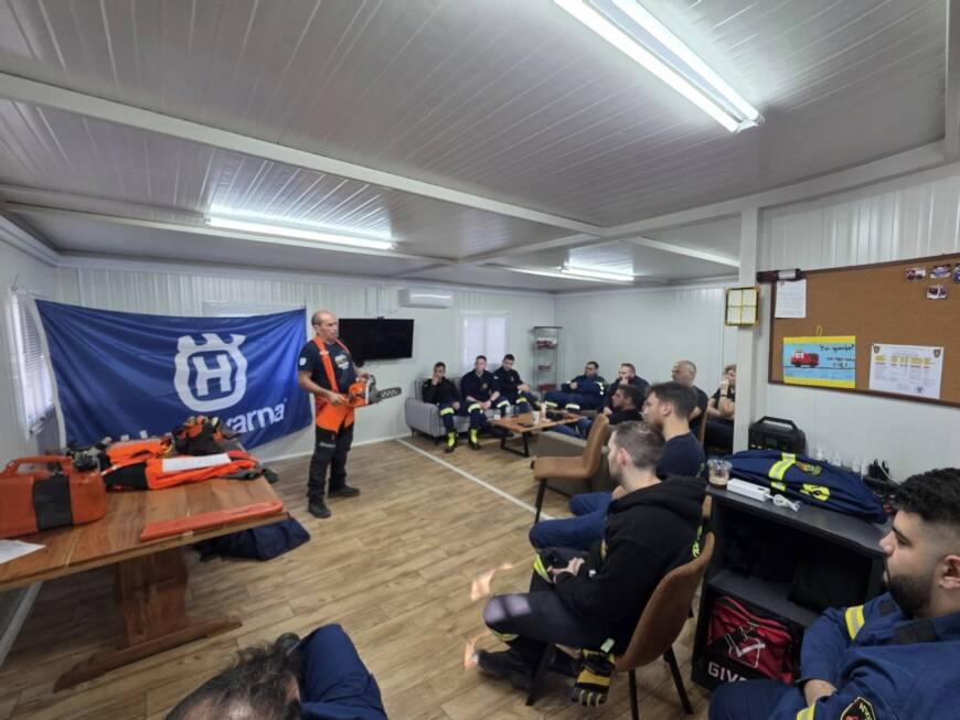 Εκπαίδευση στη χρήση αλυσοπρίονου