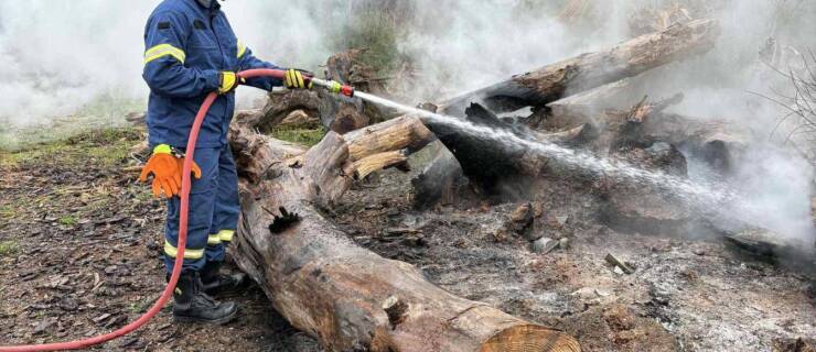 Πυρκαγιά εν υπαίθρω 10 Φεβρουαρίου