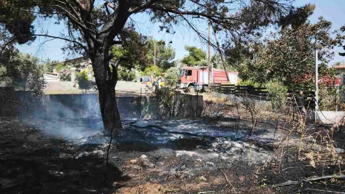 Πυρκαγιά εν υπαίθρω στο Κρυονέρι